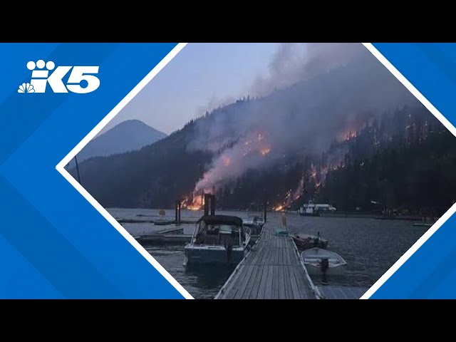 Pioneer Fire creeps close to Stehekin but residents remain resilient