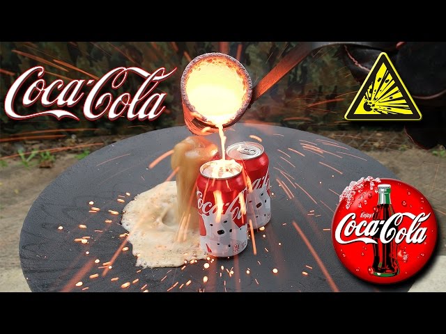 Molten Copper vs Coca Cola