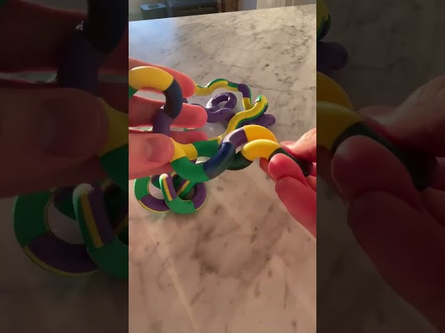 3d printed fidget snake