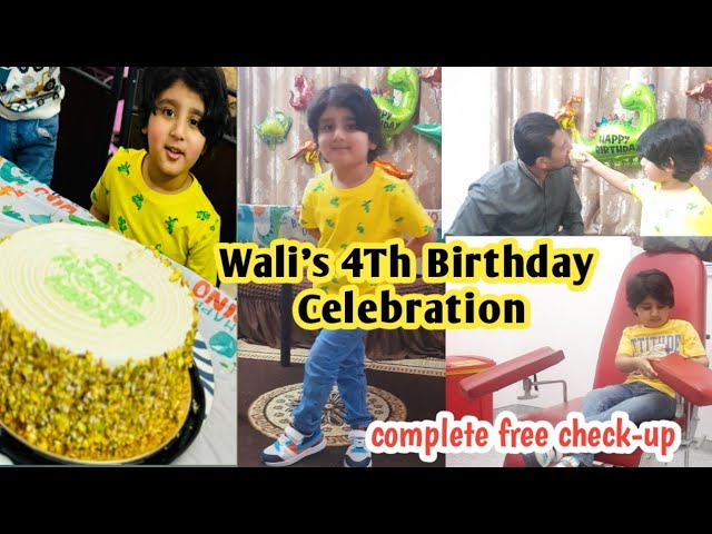 Birthday Celebration Vlog | Wali's 4th Birthday Party | Pakistani vlogger In Dubai | @RiyainUae