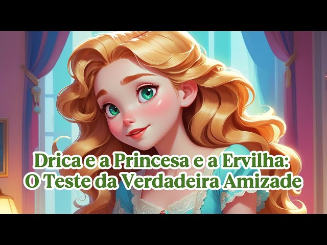 O Segredo da Verdadeira Amizade de Drica e a Princesa | História Infantil #historiainfantil