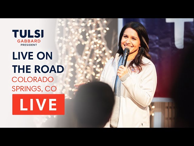 Tulsi Gabbard LIVE - Tulsi Town Hall - Colorado Springs, CO