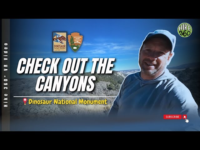 Check out the canyons of Dinosaur National Monument in CO. (Hike 360° VR Video)