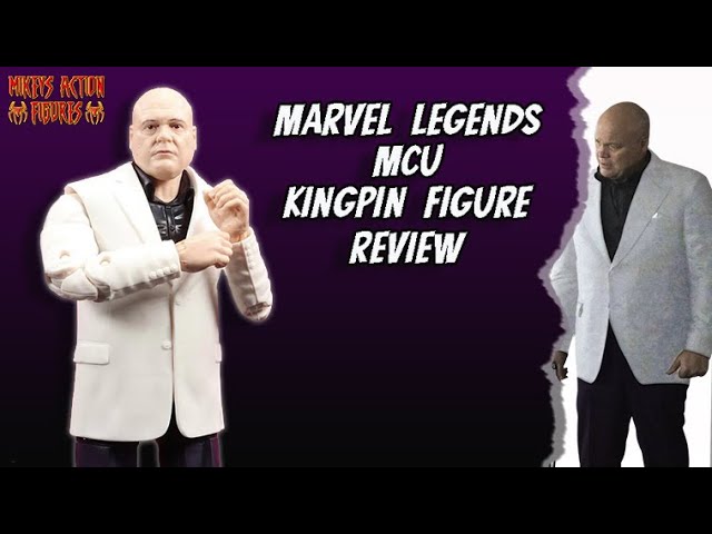 MARVEL LEGENDS DISNEY PLUS WAVE MCU WILSON FISK KINGPIN FIGURE REVIEW