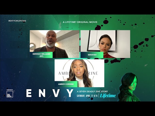 Derrick Williams Speaks on Executively Producing Lifetime's "ENVY: A Seven Deadly Sins Story" Film