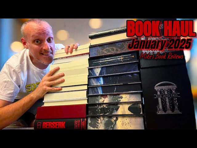 Book Haul | All The New Additions to The Home Library For January of 2025