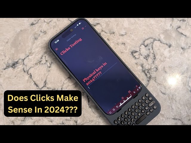 Clicks For iPhone Review: Is This iPhone Keyboard Case Worth It?