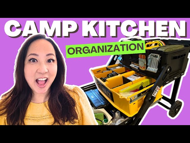 How to Organize a CAMP KITCHEN (in a Toolbox) 🏕️