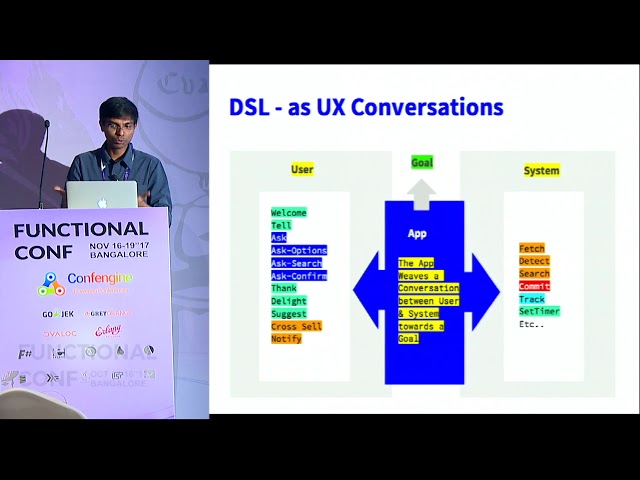 Lessons Learned using PureScript to build Mobile App Dev Framework by Vimal at FnConf17