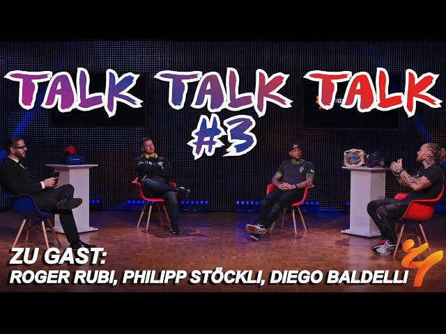 FIGHT MANAGER.TV - TalkTalkTalk #3 mit Roger Rubi, Diego Baldelli und Philipp Stöckli