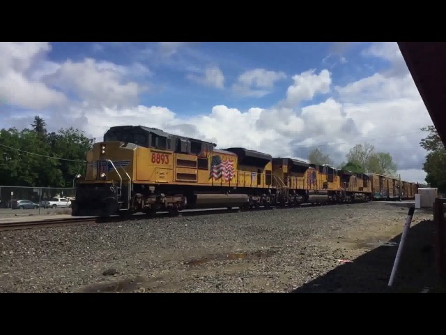 Some Union Pacific Trains In Chico California Back In April 2017