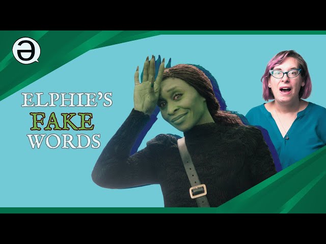 6 Words 🧹 Elphaba Teaches Us + Need to Know Word Endings