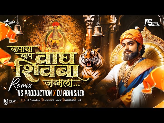 Chhatrapati Shivaji Maharaj Dj Song | To Bapacha Baap Wagh Shivba Janmala Dj Song | NS Prod Abhishek