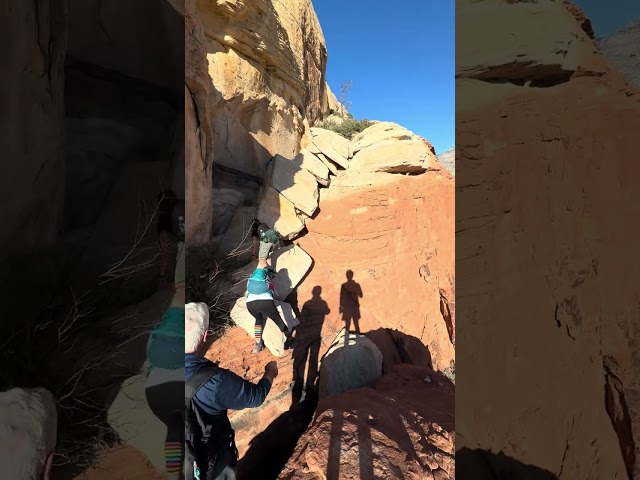 Red Rock Canyon Scramble Calico Tank Peak’s Best Views! #scrambling #Hiking #RockClimbing