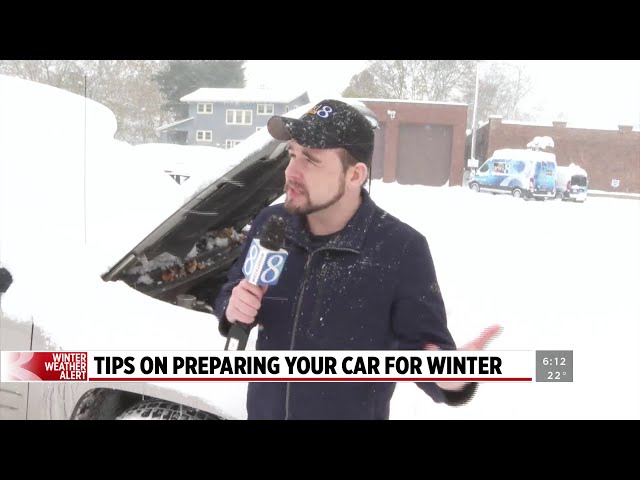 Ready for winter weather? Tips for preparing your vehicle