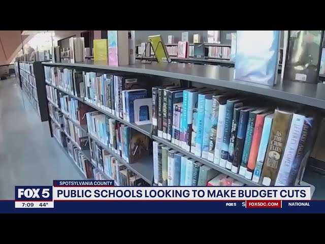 Spotsylvania County won't eliminate libraries as part of revised budget | FOX 5 DC