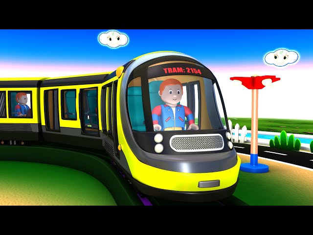 Chu Chu Cartoon Trains for Kids - Toy Factory