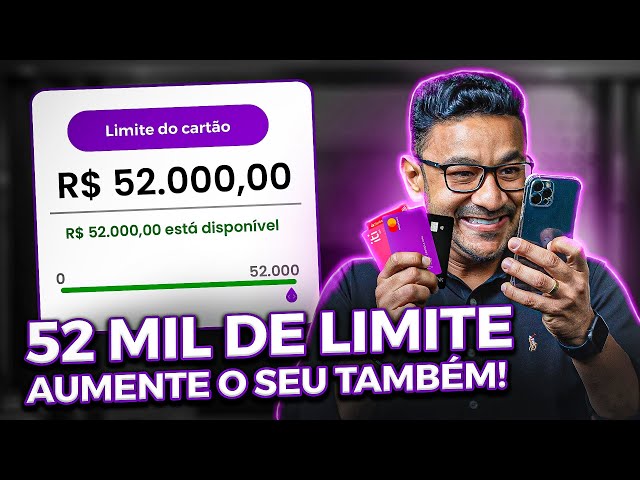 Como aumentar o limite do cartão de crédito para 52 mil!!Faça isso também!!