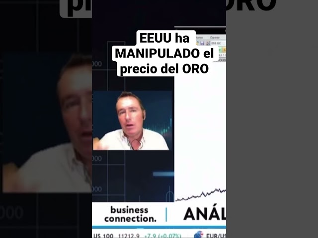 "EEUU ha MANIPULADO el precio del ORO". Alberto Iturralde