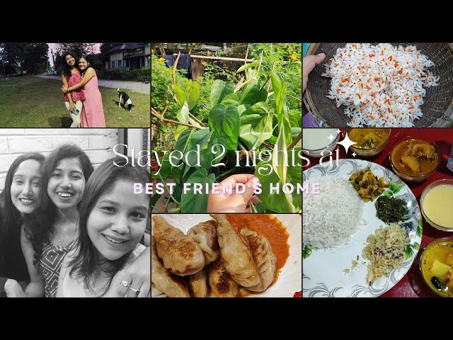 Stay at best friend's home vlog | Met her after 2 months 🩷 Assamese vlog