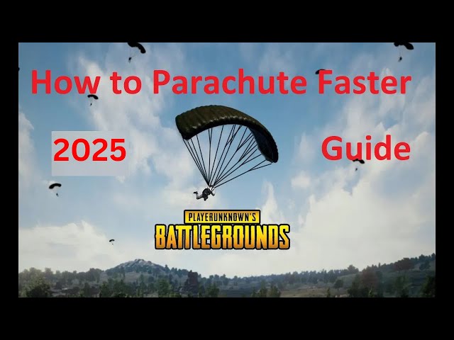 PUBG: Parachute Guide - How to Land Faster