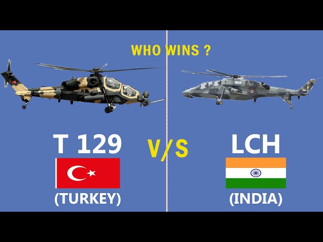 Comparison of Turkish T 129 vs. India's LCA Light Combat Helicopter #India #Turkish