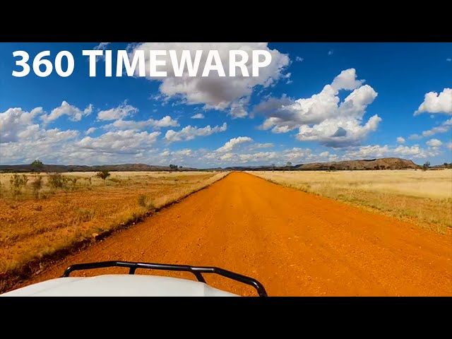 Ross Highway, East  Macdonnell Ranges - 360 Timelapse