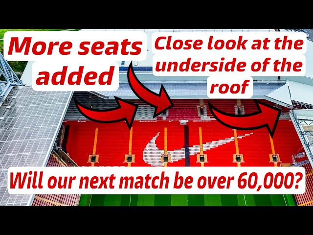 Will it be over 60,000 at the next match at Liverpool F.C’s Anfield Road Expansion Update