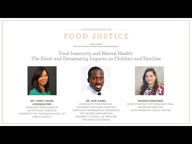 Food Insecurity and Mental Health: The Silent and Devastating Impacts on Children and Families