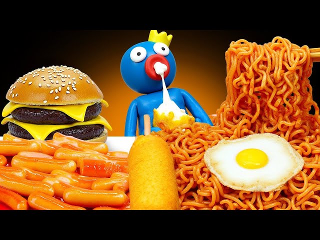 Best of Mukbang Fast Food  Burger, Cheese Sticks, Fire Noodle || Cook King