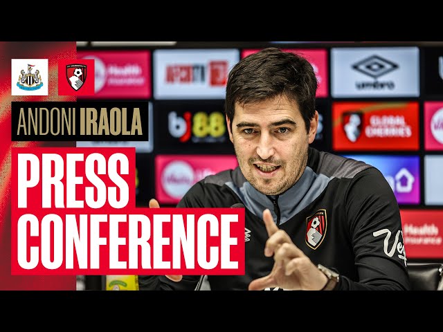 LIVE: Andoni Iraola pre-Newcastle press conference