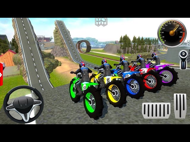 Motocross Dirt Bikes driving Extreme Off-Road Offroad Outlaws motor bike Game Android Mud Gameplay