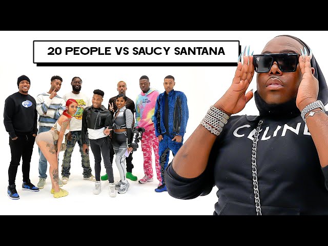 20 MEN VS 1 RAPPER: SAUCY SANTANA! with Shamar | Finding Bae Ep. 1