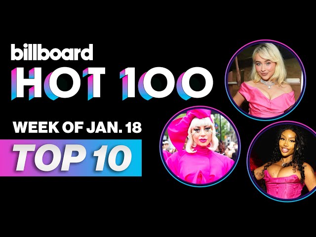 Billboard Hot 100 Top 10 Countdown For January 18th, 2025 | Billboard News