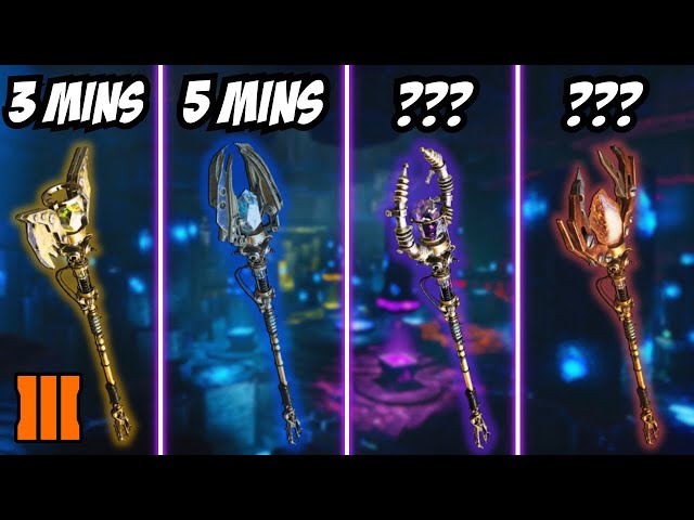 How Fast Can I Get All 4 Staffs On BO3 Origins?!!