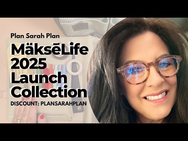 MäksēLife 2025 Launch | Discount PLANSARAHPLAN |  10/22 Launch | Mäksē Review Crew #maksereviewcrew