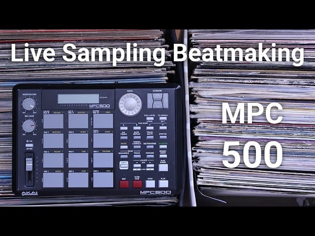 Live Sampling Beatmaking | MPC 500 |