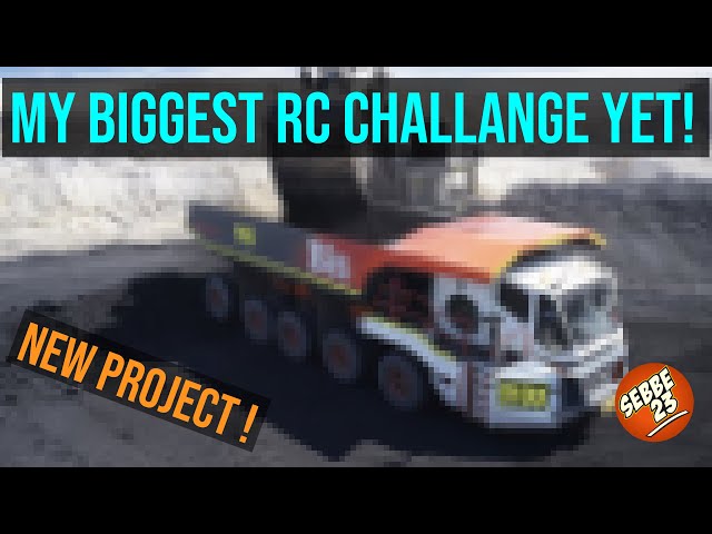 My BIGGEST RC Model Challenge Yet! Mining Truck Edition!  s2ep1