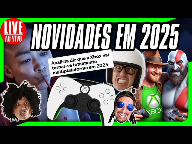 🚨 AO VIVO 19:30 h - Fim da Guerra de Consoles? Xbox Multiplataforma? Cópia de Controle?  🎮🔥 #podcast