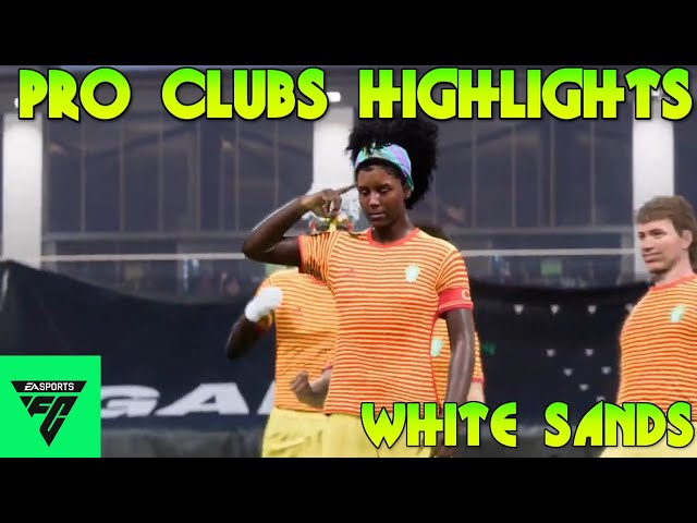 EAFC24 Pro Clubs Highlights - White Sands