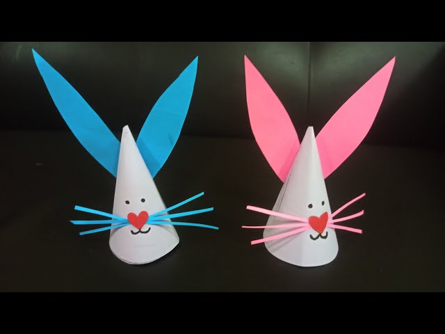 Cute Rabbit making idea| #rabbit #bunny #papercraft  #diycraft