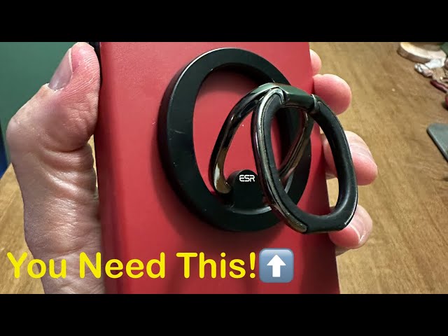 ESR Magnetic Phone Ring Holder Update after 5 months—You Need This on Your Max iPhone!!