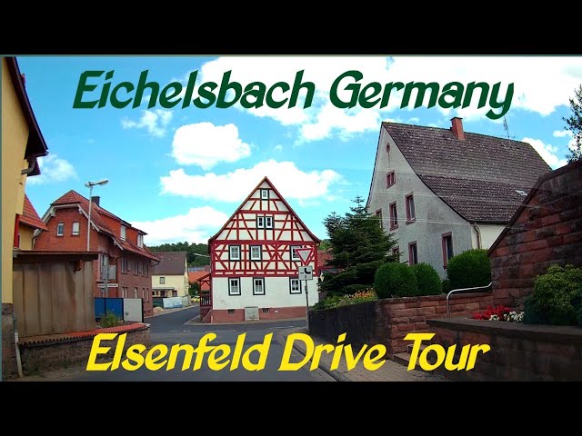 Elesenfeld to Eichelsbach | Germany | Drive Tour | 4k