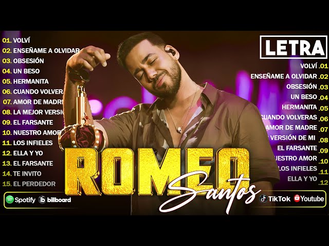 Romeo Santos Grandes Exitos Mix / Romeo Santos Formula Vol.3 / Romeo Santos Grandes Exitos