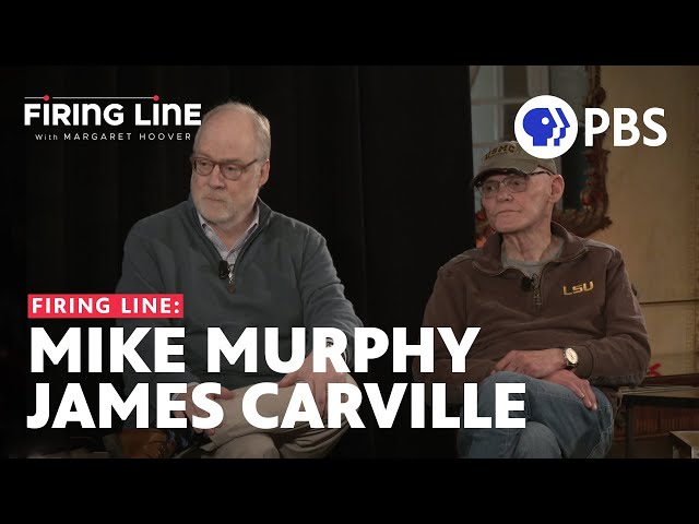 Mike Murphy and James Carville | Full Episode 1.31.25 | Firing Line with Margaret Hoover | PBS