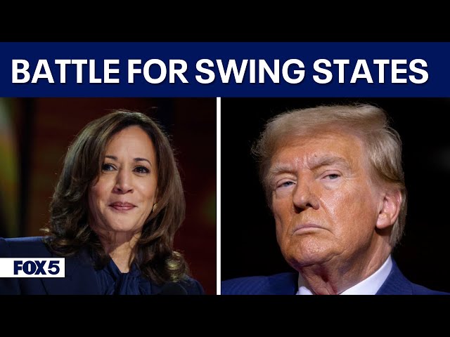 How can Harris win over battleground states?