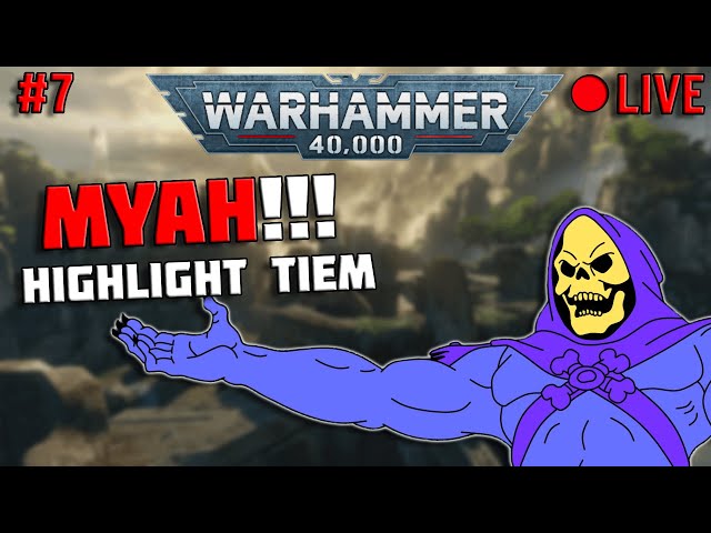 【Warhammer 40k】MYAH!!!  PAINting Skeletor Highlights