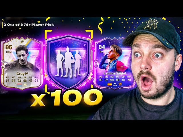 I Opened 100x The NEW 78+ Player Picks!