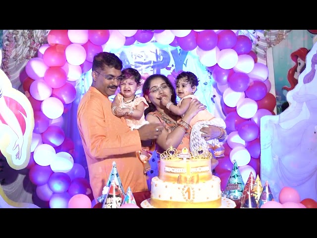 Ruchita & Ruchira 1st year birthday 08-07-2023 Highlight