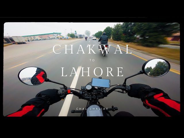 Epic Bike Ride from Chakwal to Lahore via GT Road | Exploring Pakistan's Heartland | Chal Chaliay